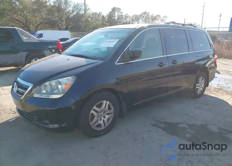 2007 Honda Odyssey Ex-L z USA, uszkodzony, nr VIN 5FNRL38787B074554